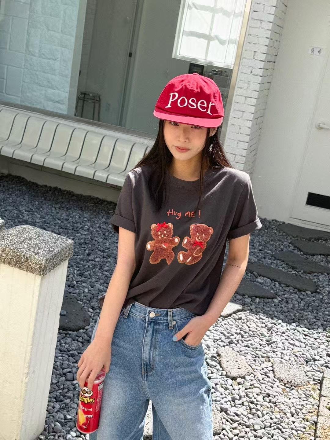 Hug me Bears短袖t