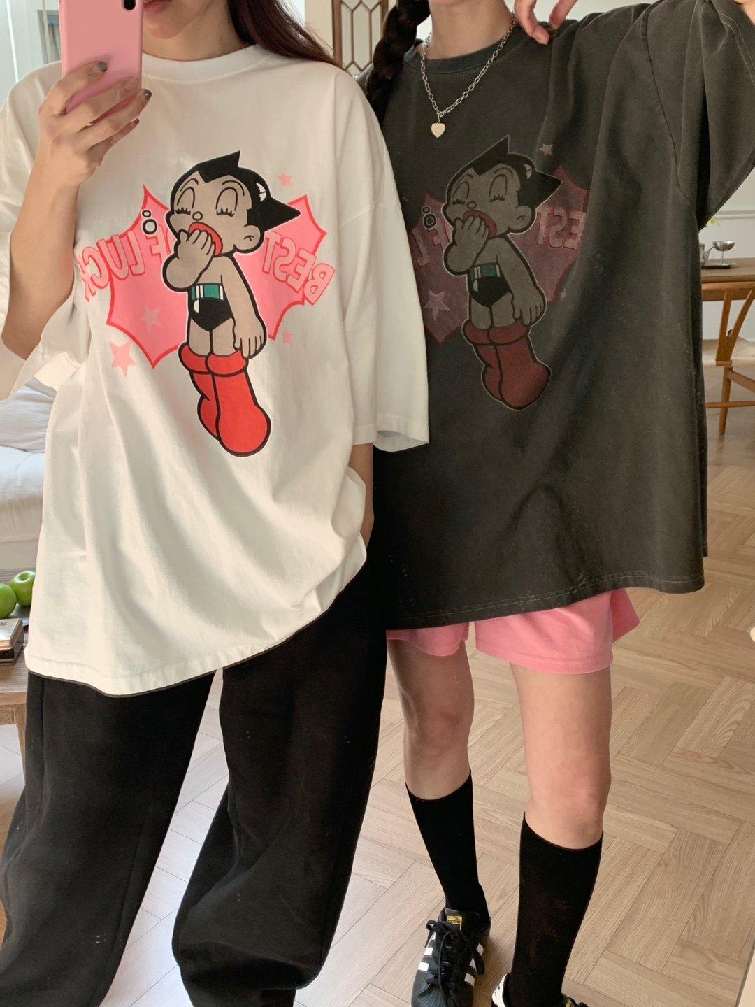 原子小金剛水洗落肩t