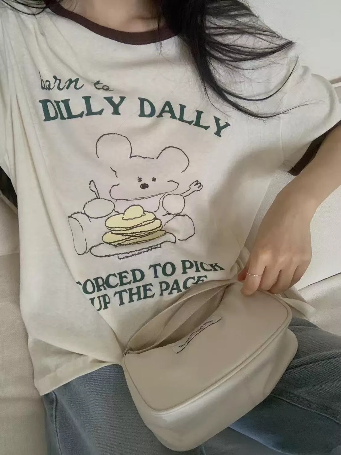 假日鬆餅小狗短t