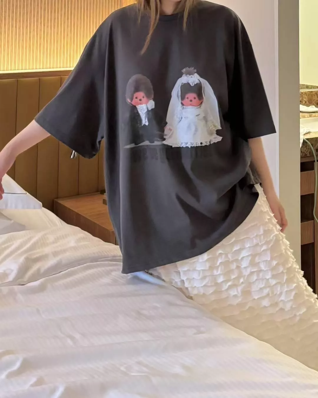 新婚小熊短t