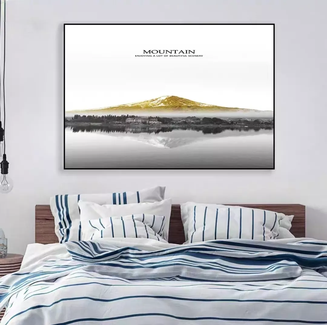 無框掛畫 | 現代壁畫單件組 | 現代山水