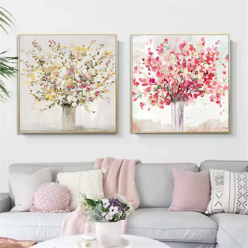 無框掛畫 | 現代壁畫二件組 | 星語