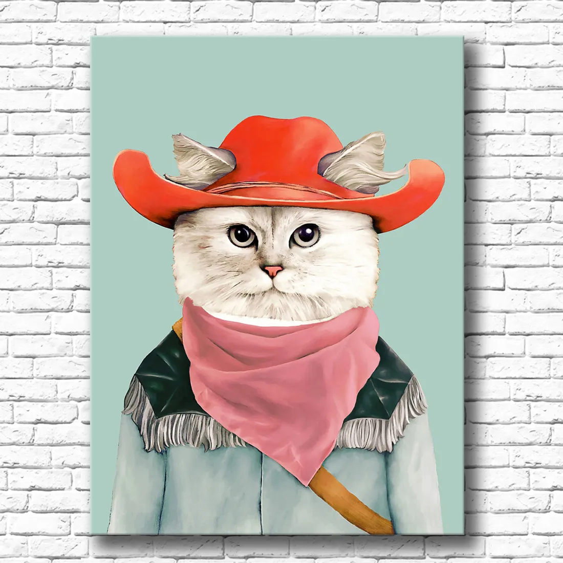 無框掛畫 | 現代壁畫單件組 | 動物藝術Animal art