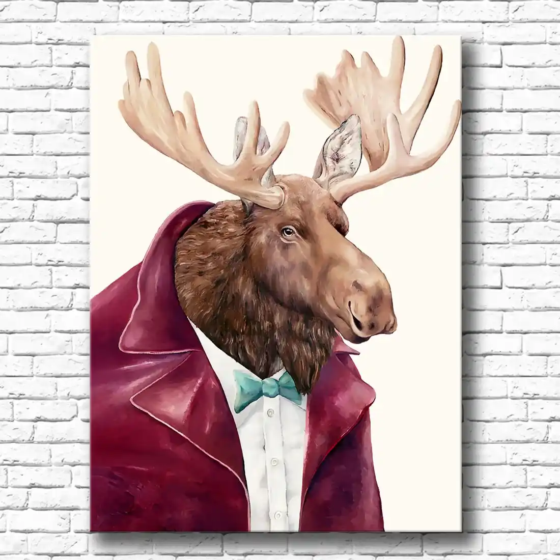無框掛畫 | 現代壁畫單件組 | 動物藝術Animal art
