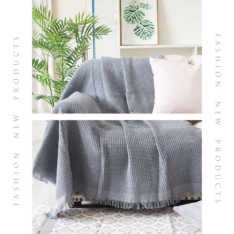 多功能編織蓋毯 | 華格里的灰諧-露營毯 Weaving Blanket
