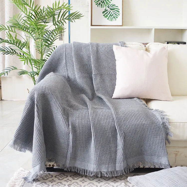 多功能編織蓋毯 | 華格里的灰諧-露營毯 Weaving Blanket