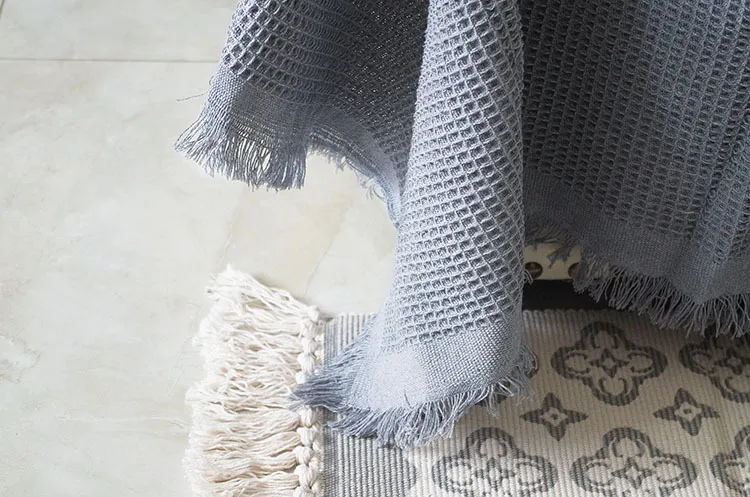 多功能編織蓋毯 | 華格里的灰諧-露營毯 Weaving Blanket