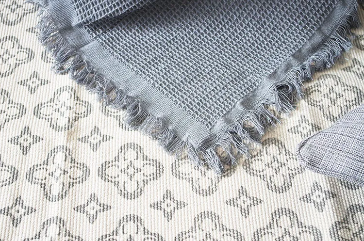 多功能編織蓋毯 | 華格里的灰諧-露營毯 Weaving Blanket