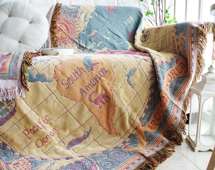 多功能編織蓋毯 | 虎克船長的漫遊-露營毯 Weaving Blanket
