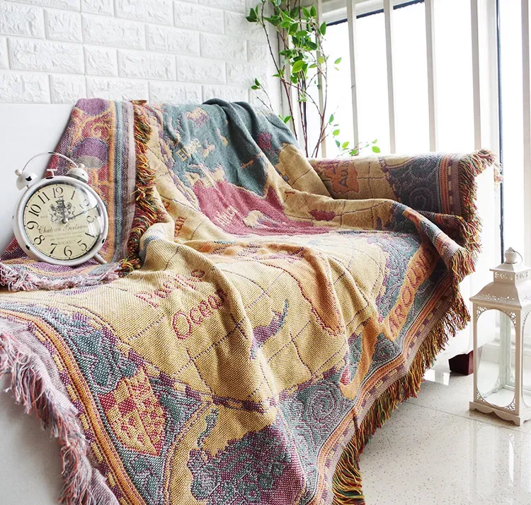 多功能編織蓋毯 | 虎克船長的漫遊-露營毯 Weaving Blanket