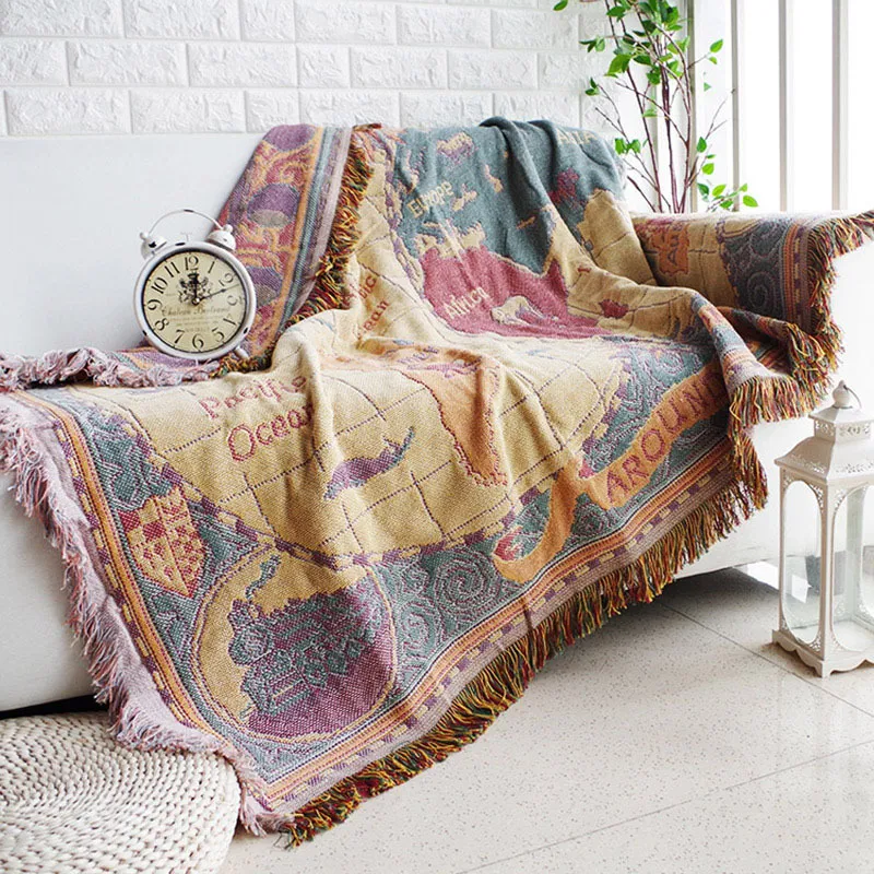 多功能編織蓋毯 | 虎克船長的漫遊-露營毯 Weaving Blanket