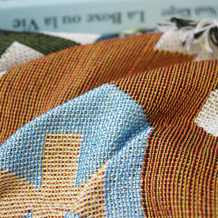 兩面蓋毯 | 特洛伊-民族風露營毯 Weaving Blanket