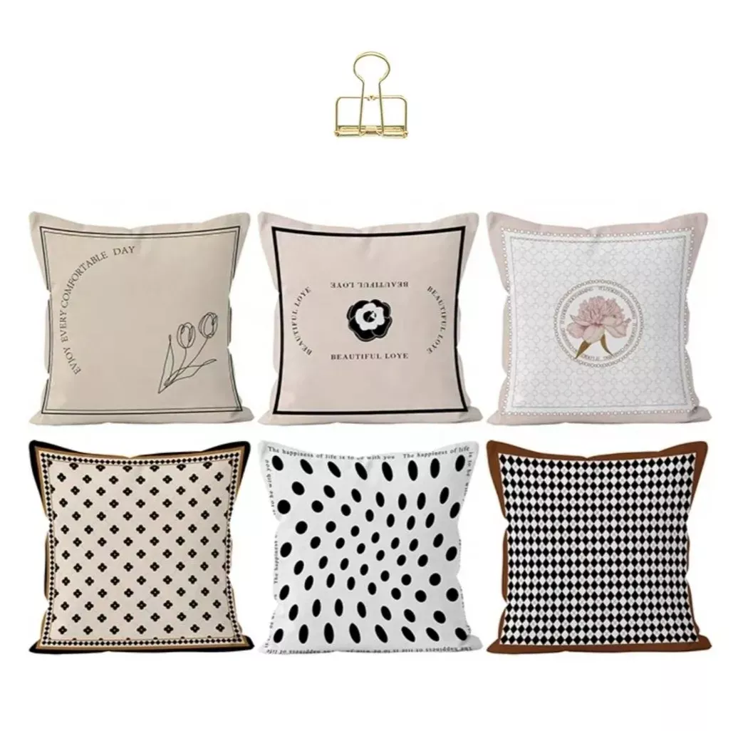 抱枕腰枕 | 暖絨抱枕-現代典雅