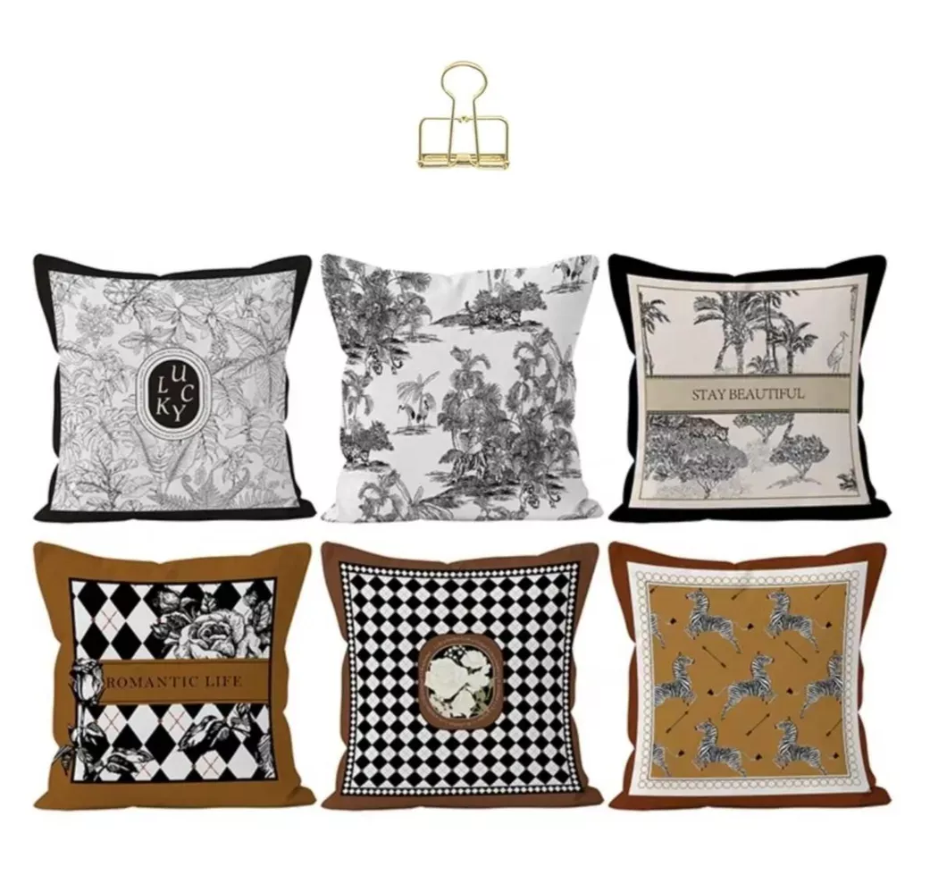 抱枕腰枕 | 暖絨抱枕-現代典雅