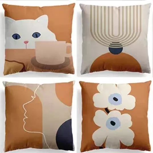 抱枕腰枕 | 暖絨抱枕-貓咪世界