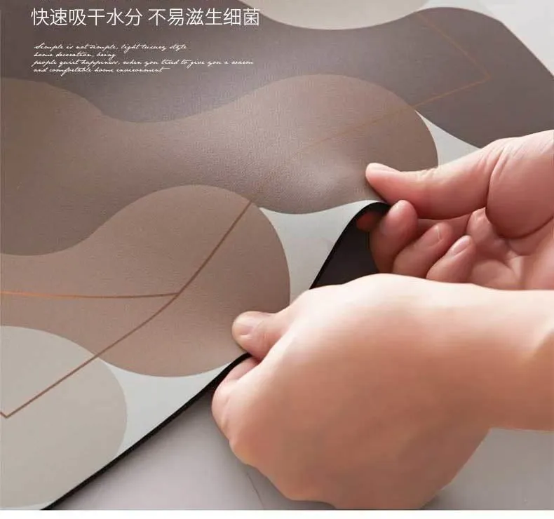 珪藻土軟地墊門墊踏墊吸水防滑墊