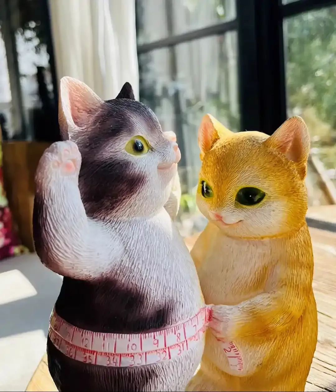 創意擺件-減重貓