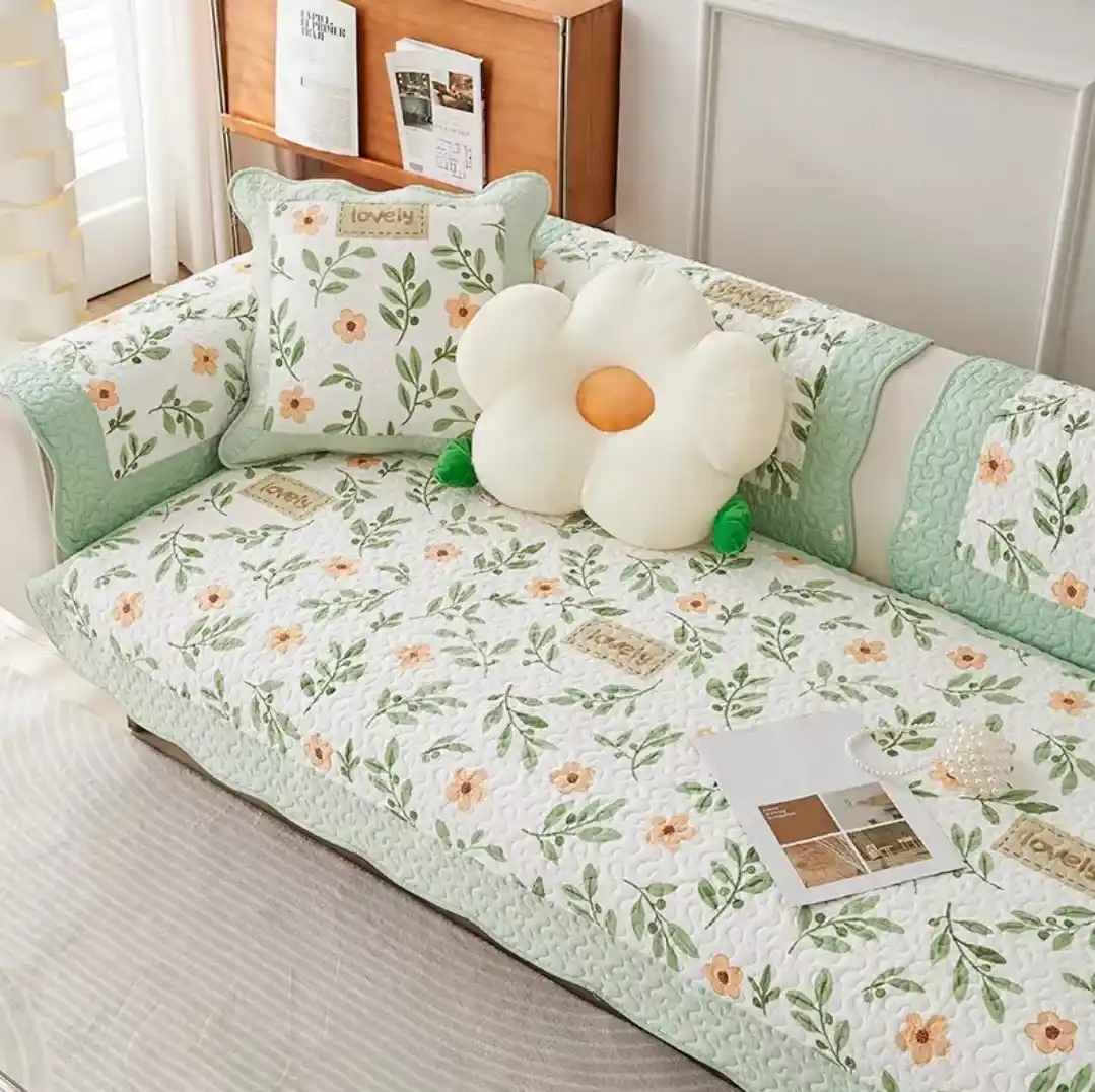 純棉沙發墊防滑沙發墊坐墊萬用墊沙發巾