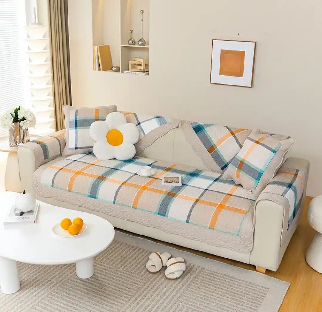 純棉沙發墊沙發巾坐墊萬用墊床墊床蓆