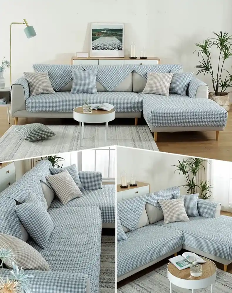 純棉沙發墊沙發巾坐墊萬用墊床墊床蓆