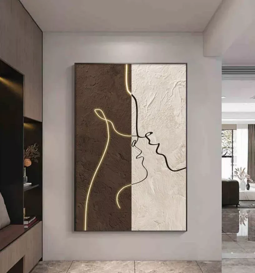 掛畫 | 壁畫 | 客廳軟裝畫作 - Lover