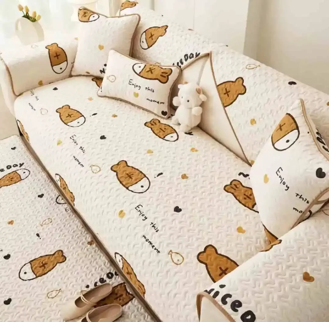 棉質沙發墊-魚小樂