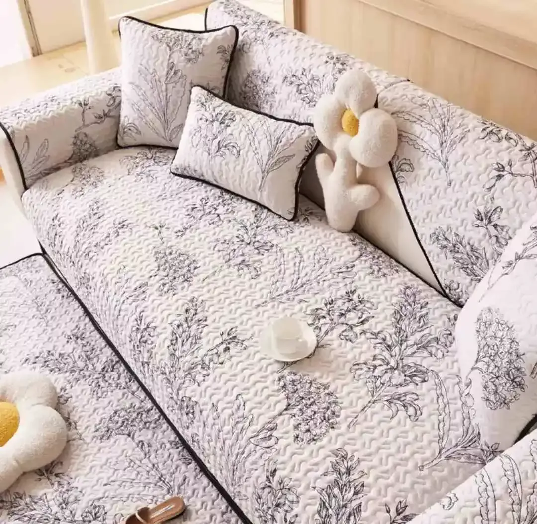 棉質沙發墊-枝影