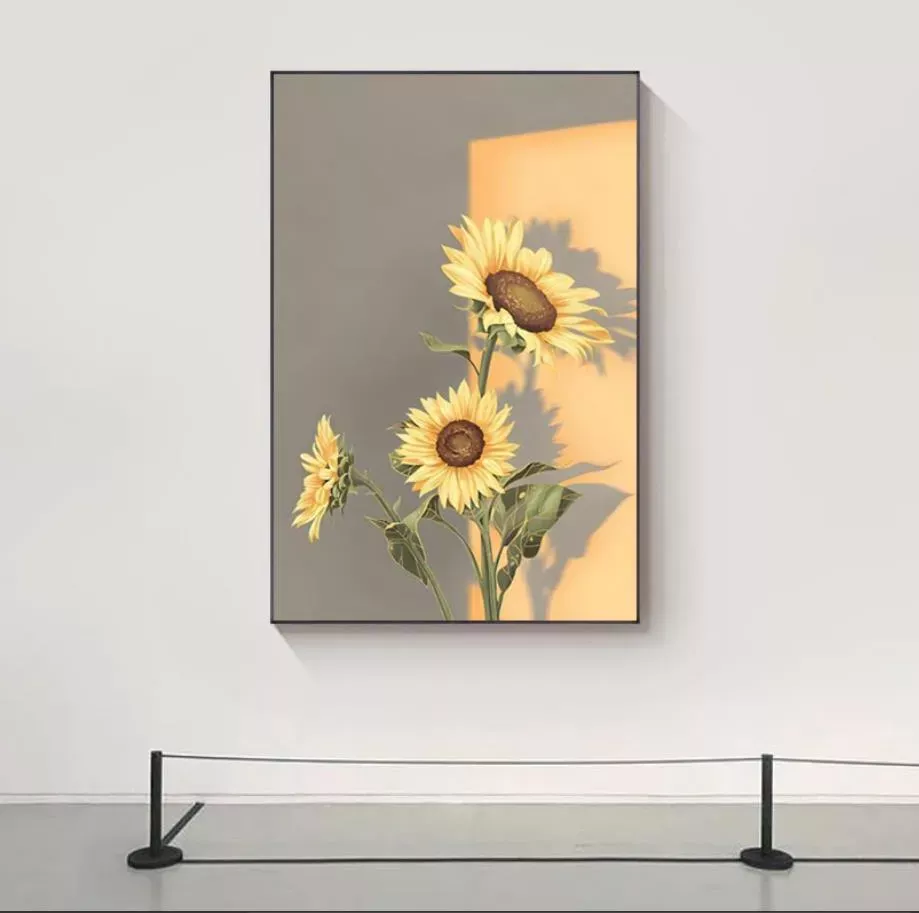 掛畫 | 壁畫 | 客廳軟裝畫作 - 向陽暖光