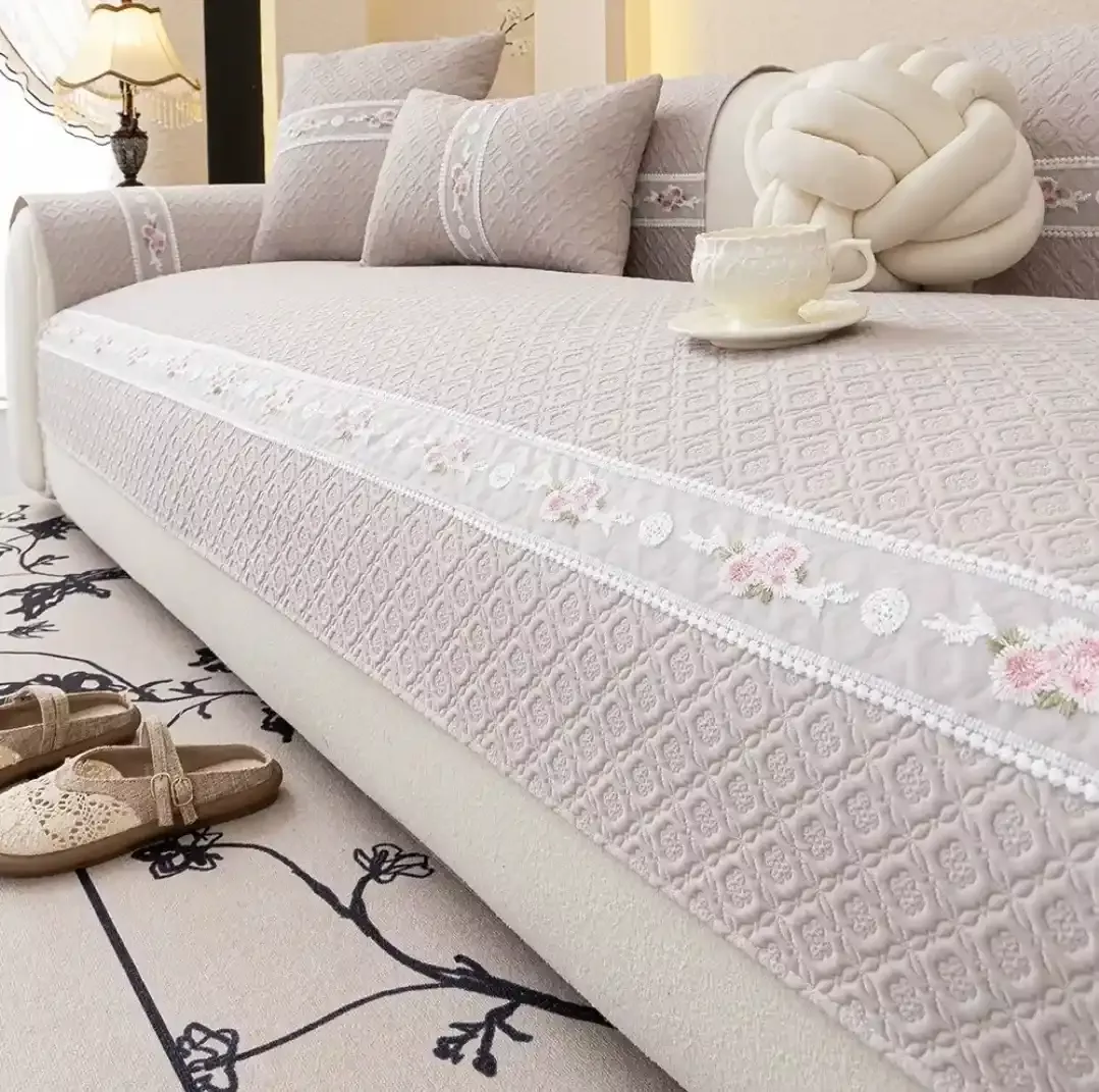 涼感沙發墊-韓式咖