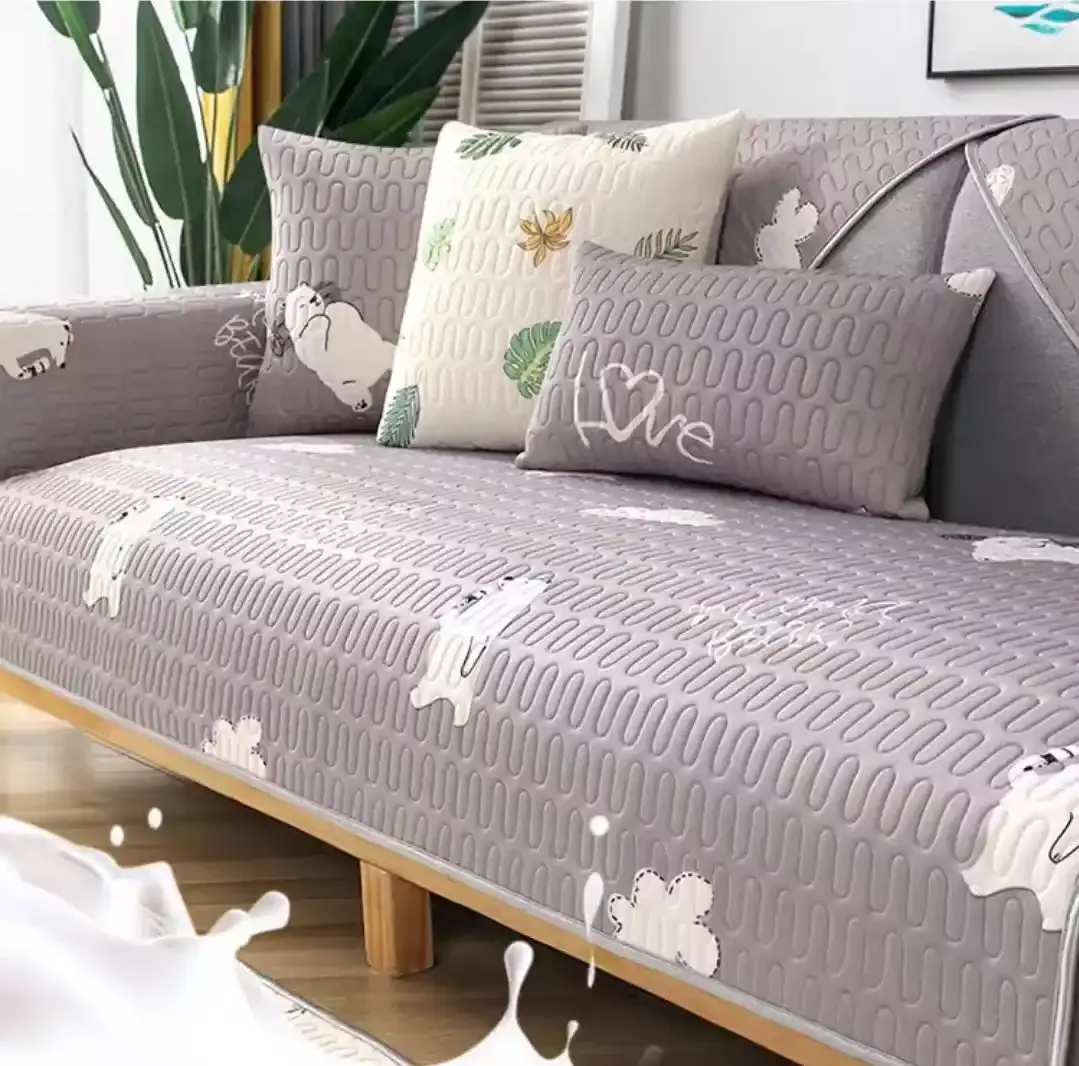 涼感乳膠沙發墊-萌熊