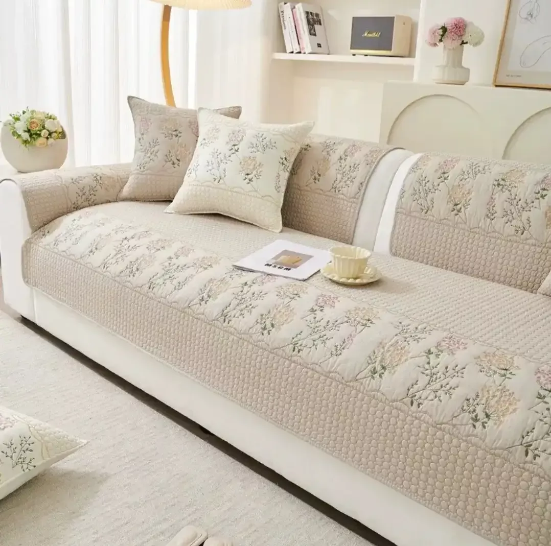 棉質沙發墊-逸仙咖