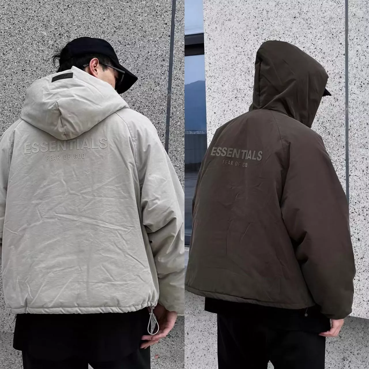 Essentials Fog 23SS 超重磅棉厚外套