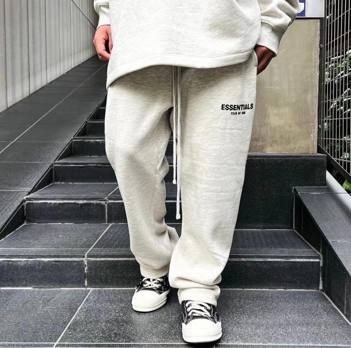 Fear Of God 22FW Essentials 植絨直筒長褲