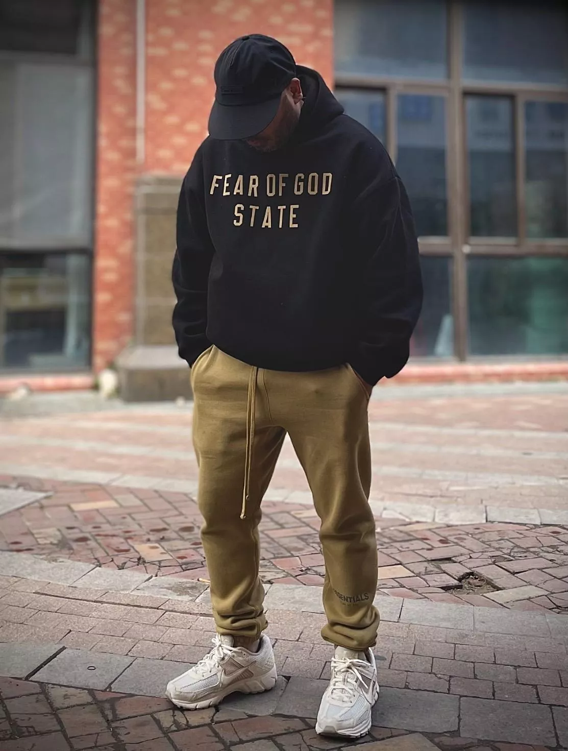 Fear Of God 24FW Essentials Print Hoodie 帽TEE