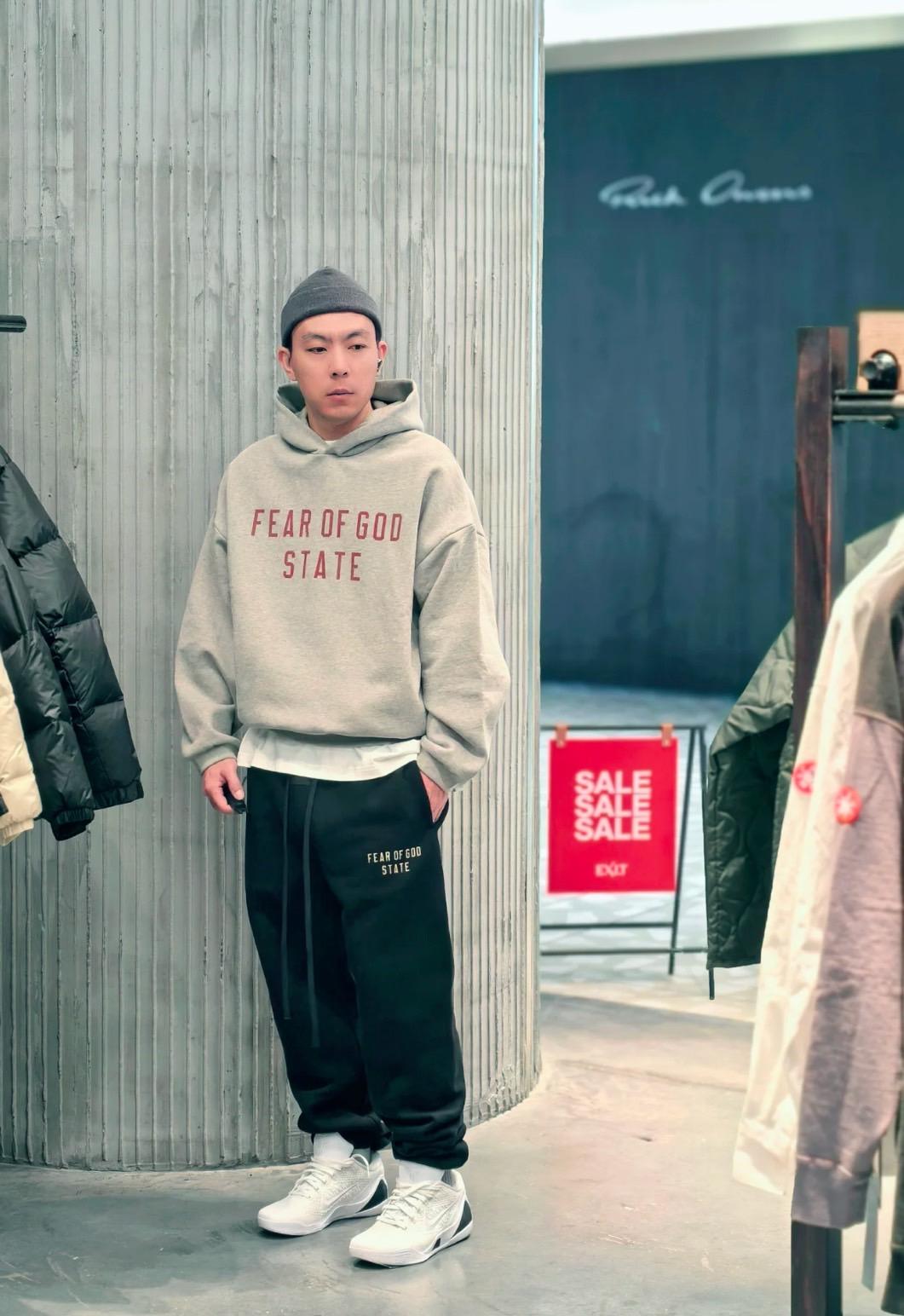 Fear Of God 24FW Essentials Print Hoodie 帽TEE