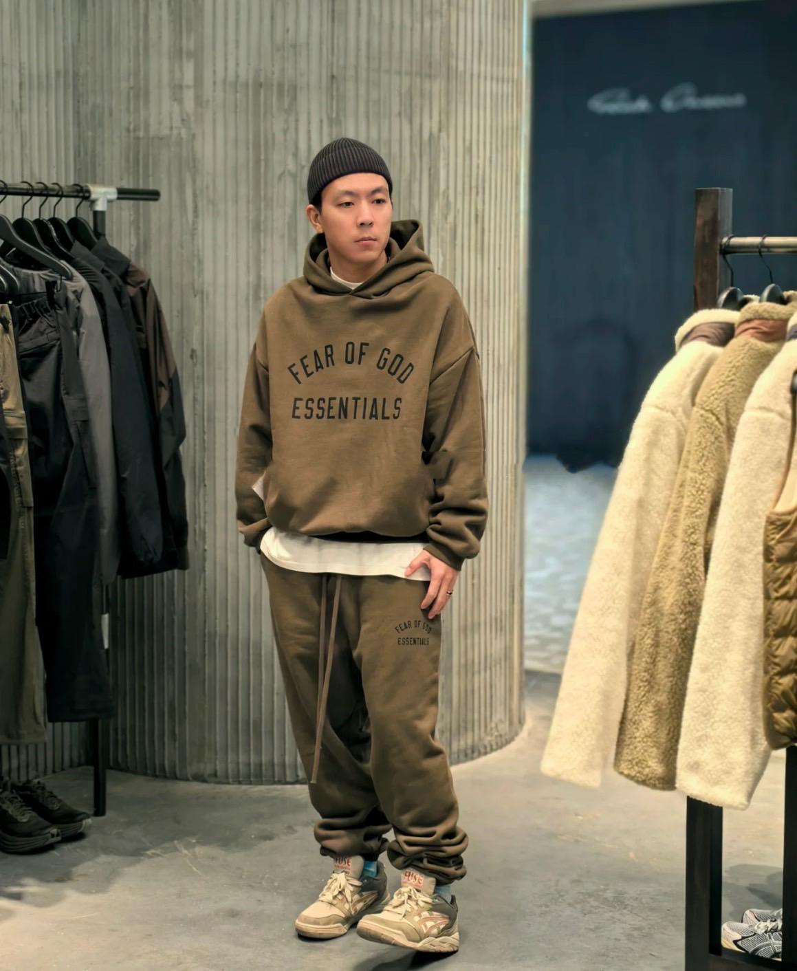 Fear Of God 24FW Essentials Print Hoodie 帽TEE