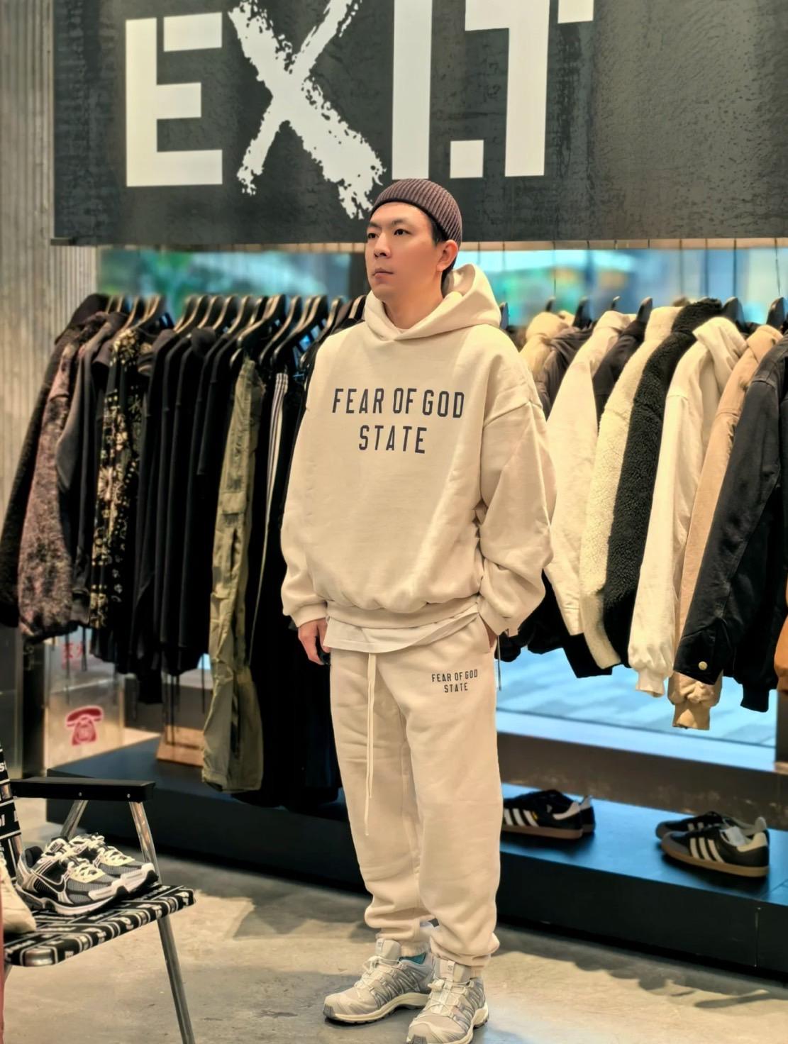 Fear Of God 24FW Essentials Print Hoodie 帽TEE