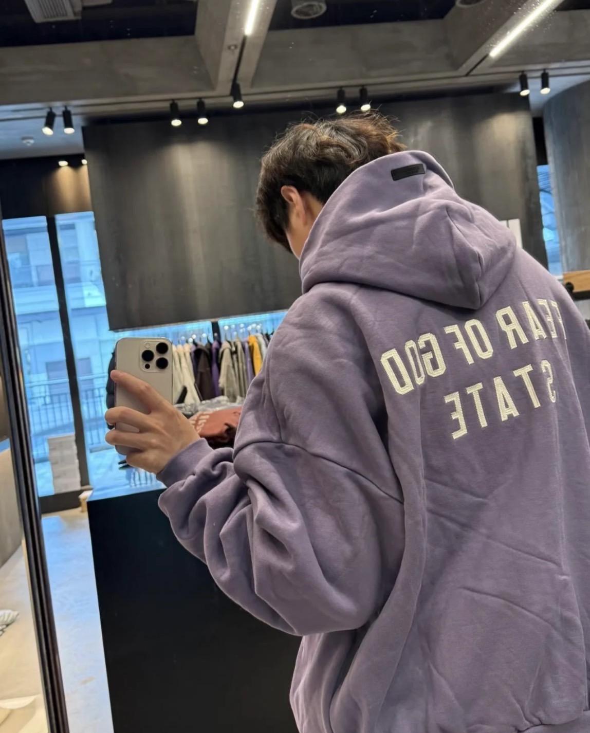 Fear Of God Essentials 24FW Heavy Full Zip Hoodie 拉鍊外套