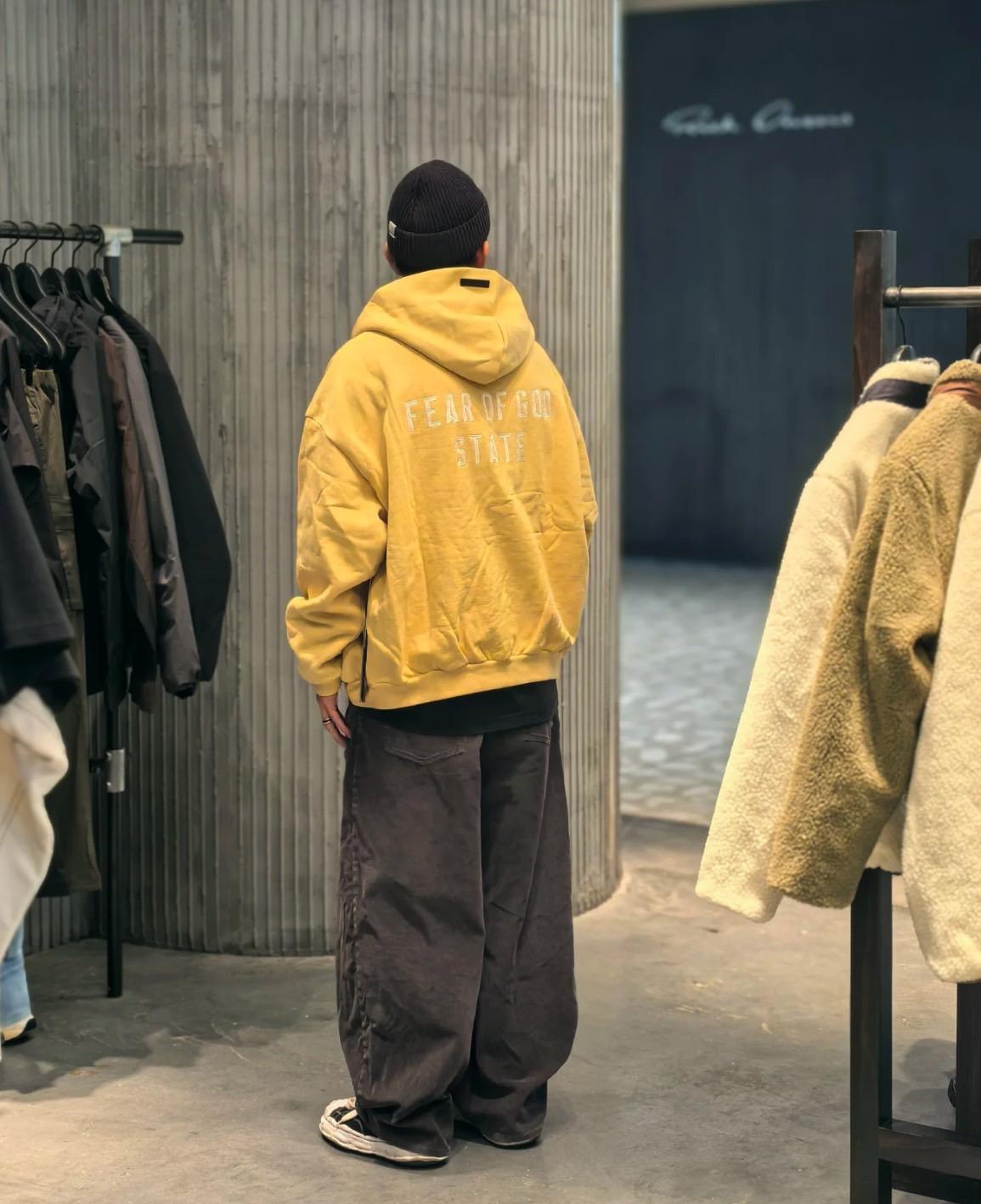 Fear Of God Essentials 24FW Heavy Full Zip Hoodie 拉鍊外套