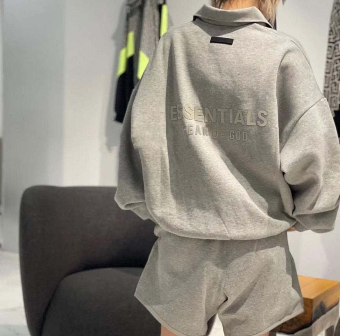 Fear Of God Essentials 24FW 背後字母 Polo 衛衣