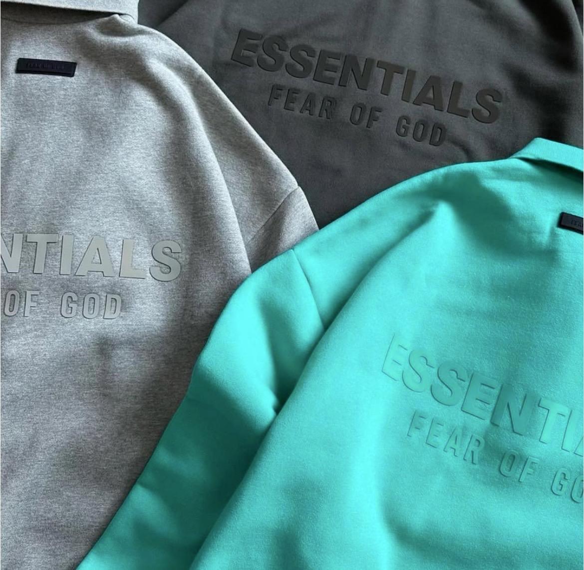 Fear Of God Essentials 24FW 背後字母 Polo 衛衣