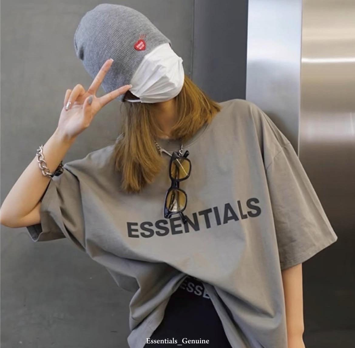 Fear Of God Essentials 前字 Logo 21ss 短TEE