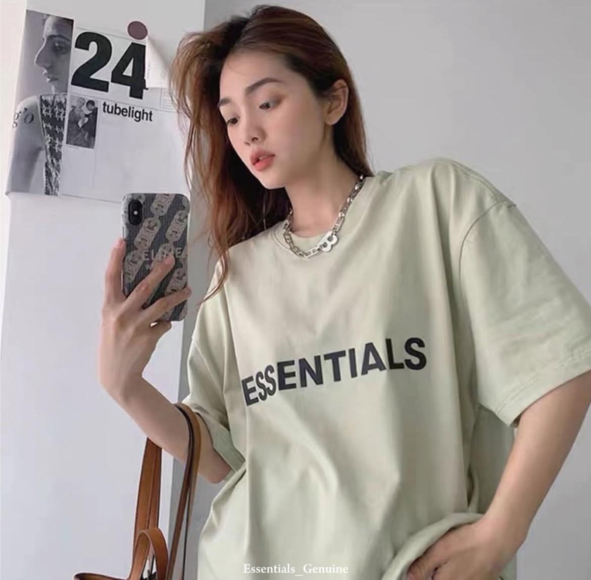 Fear Of God Essentials 前字 Logo 21ss 短TEE