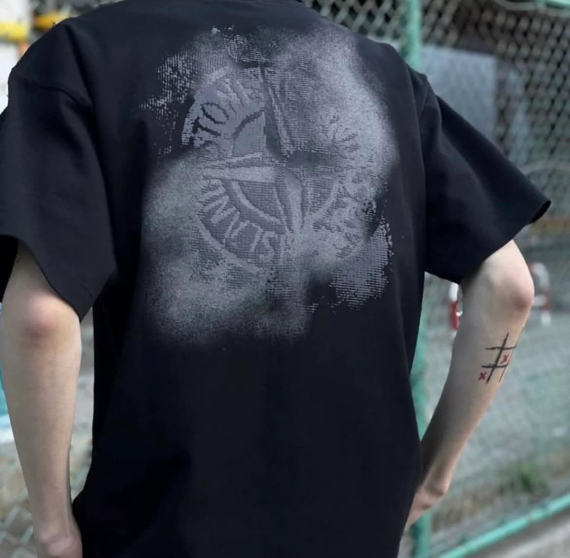 Stone lsland 石頭島 ss24 Dirtyfit 煙霧 Logo 短TEE