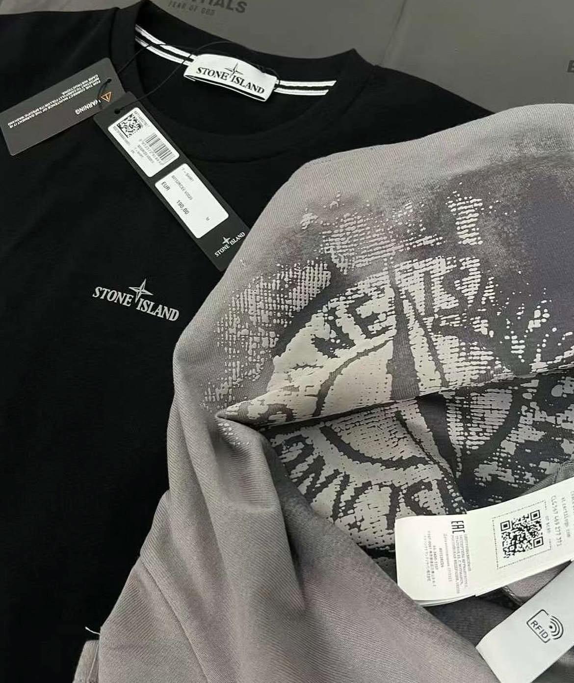 Stone lsland 石頭島 ss24 Dirtyfit 煙霧 Logo 短TEE
