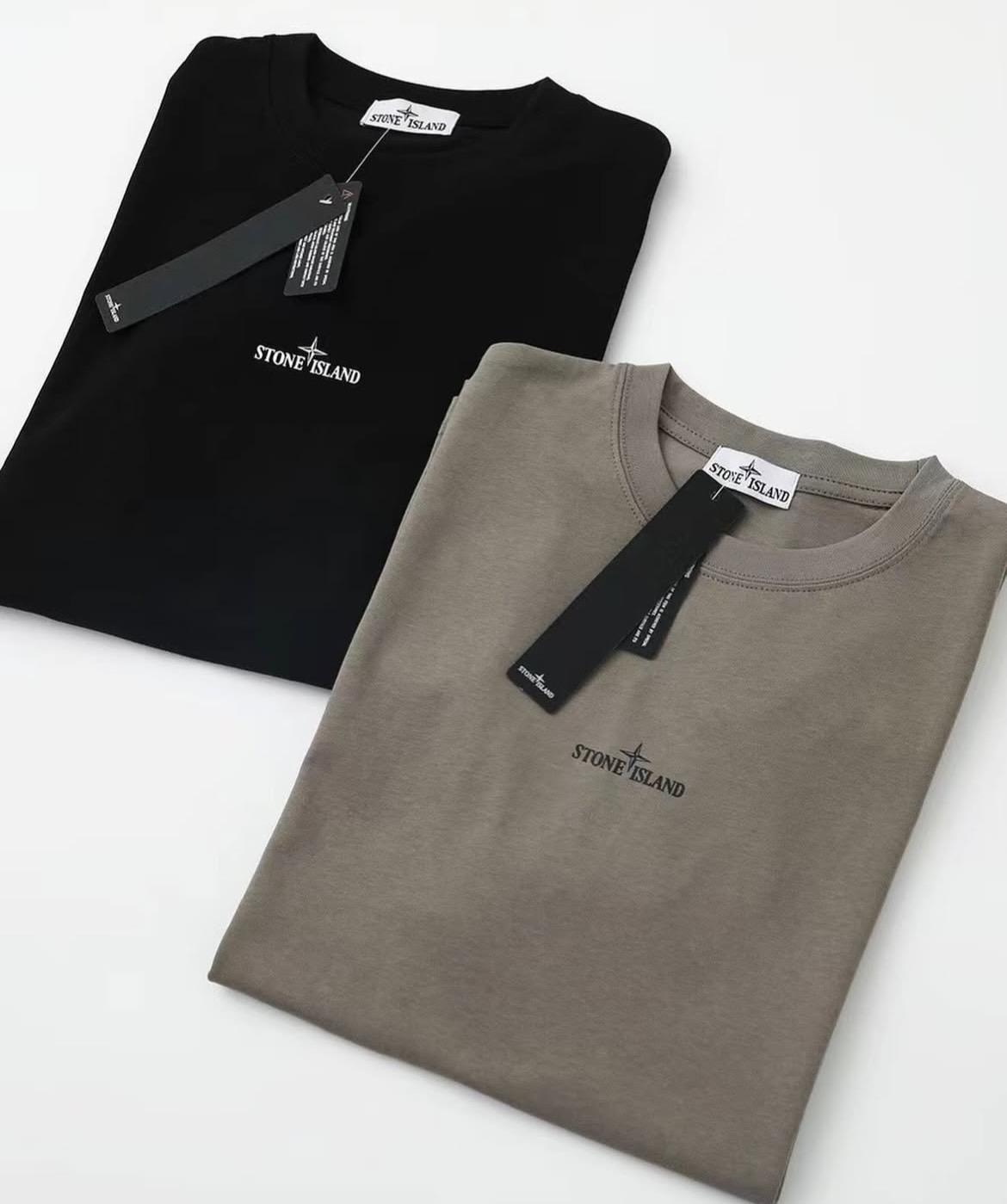 Stone lsland 石頭島 ss24 Dirtyfit 煙霧 Logo 短TEE