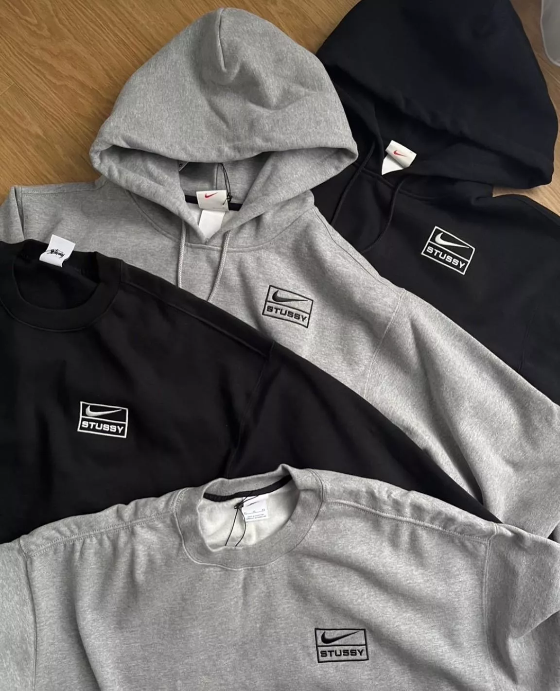 Stussy x Nike Crewneck Sweatshirt 聯名帽TEE/大學TEE