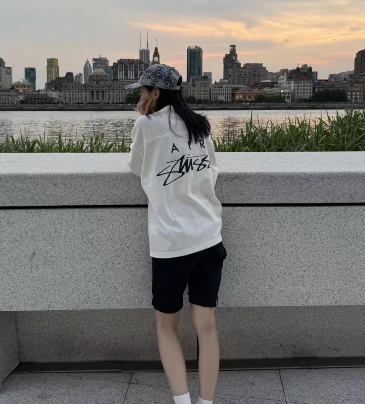 Stussy x Nike Dri Fit Mesh Jersey Fw23 聯名網眼長TEE