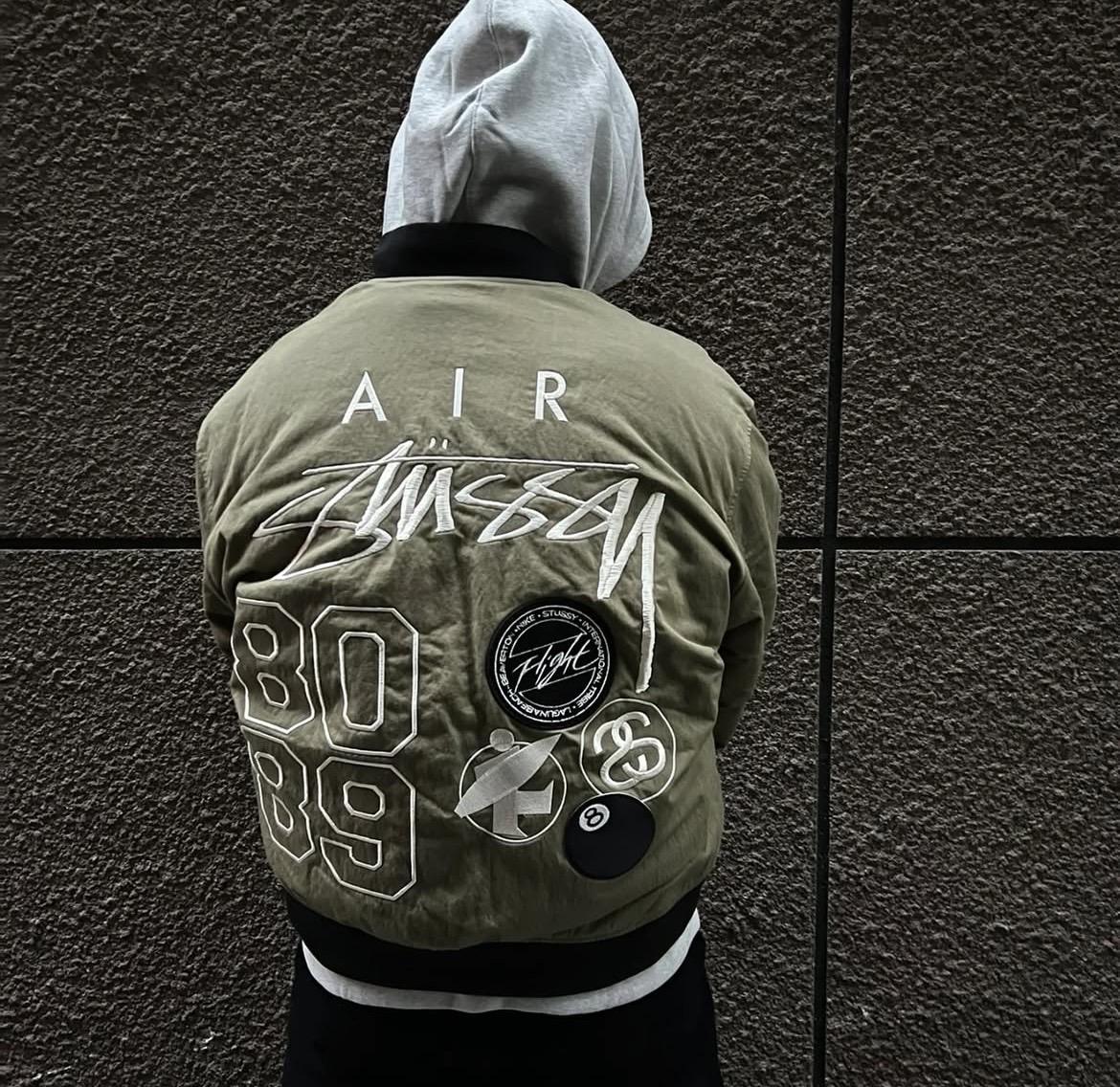 Stussy x Nike Reversible Varsity Jacket 飛行夾克外套