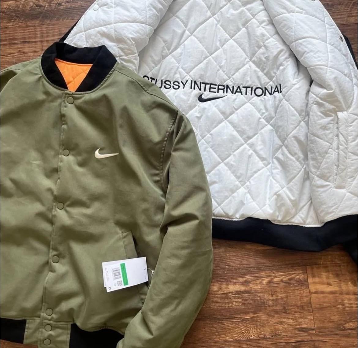 Stussy x Nike Reversible Varsity Jacket 飛行夾克外套